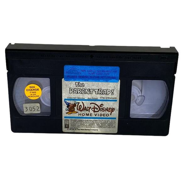 Walt Disney Home Video The Parent Trap (1961) VHS 107 V - Picture 3 of 8